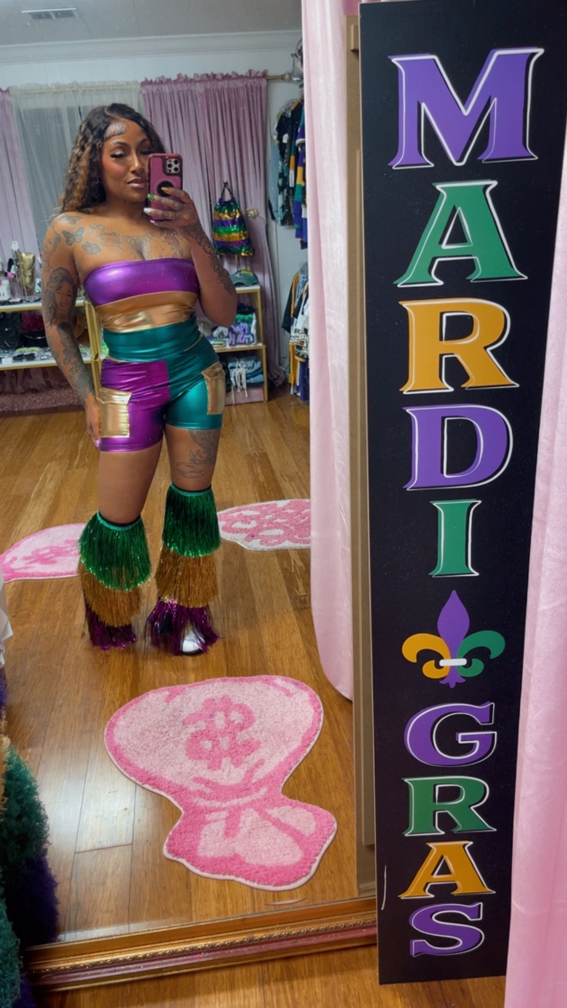 MARDI GRAS METALLICIA SET