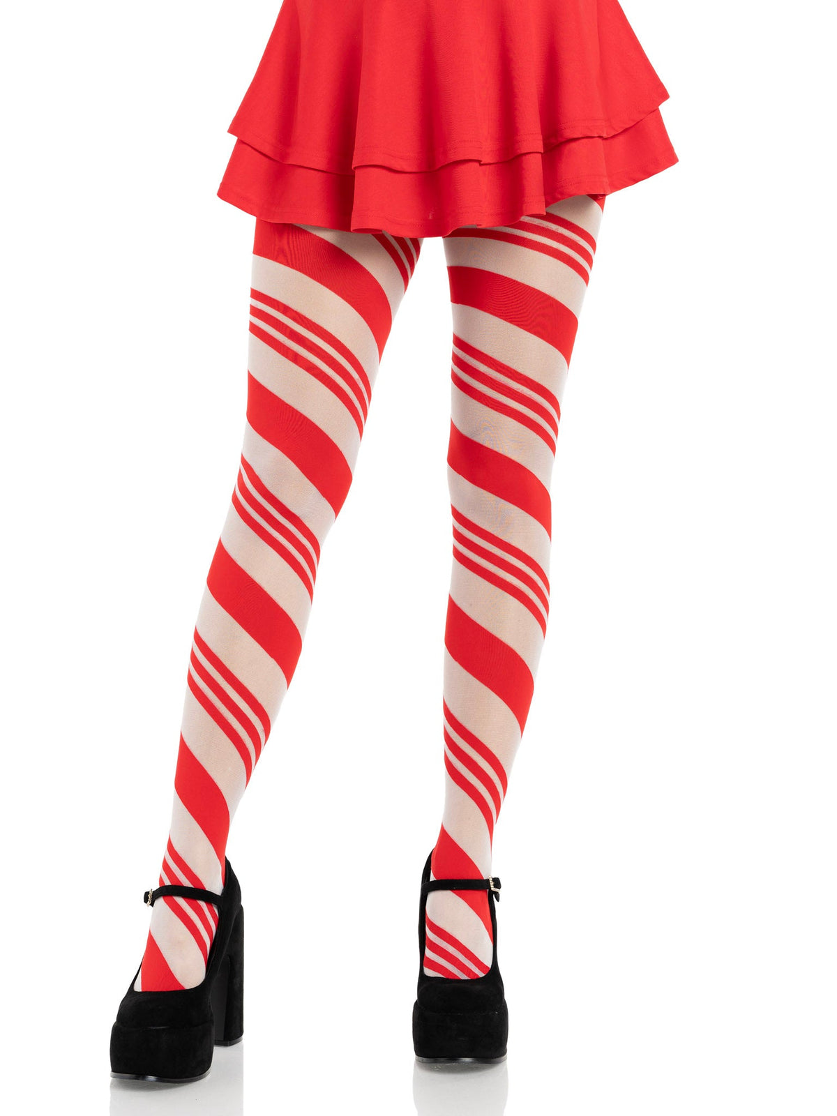 Arya Sheer Candy Striped Tights