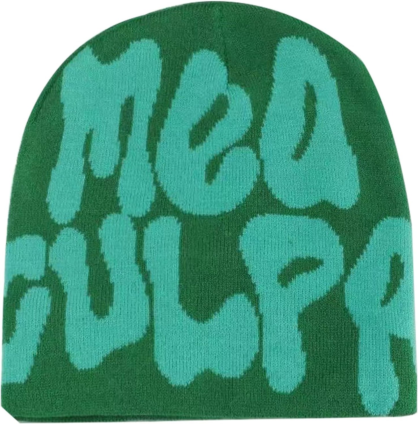 Graphic Beanie Skull Hat Knitted Beanie Hat MEA Culpa UNISEX