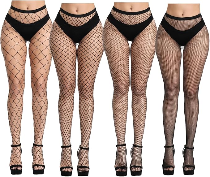 Sexy Womens Petite Princess Fishnet Stockings