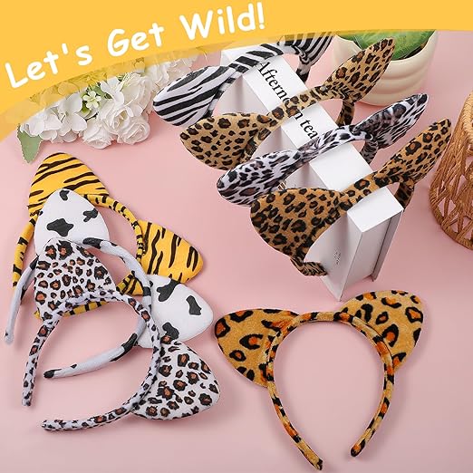 Plush Animal Ear Headband Costume Accessories