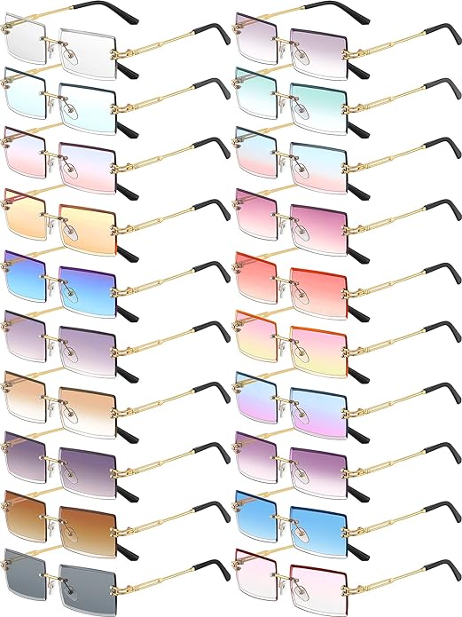 VINTAGE RIMLESS FRAMELESS SUNGLASSES