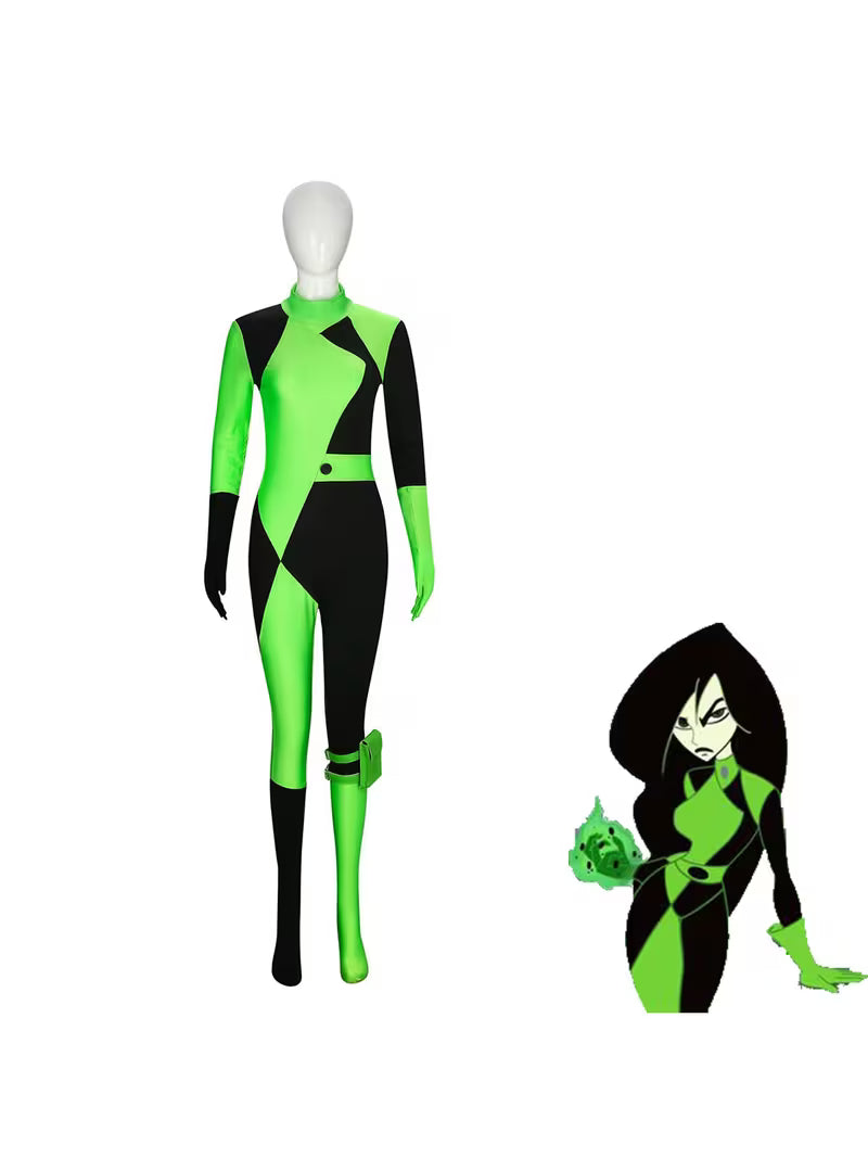 Shego Jumpsuit Cosplay Costume