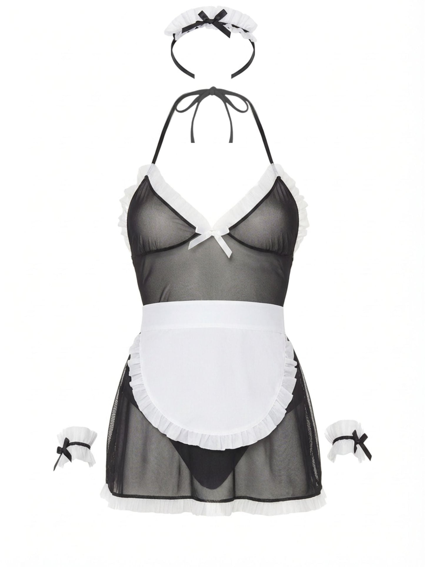 Seductive French Maid Dress Set