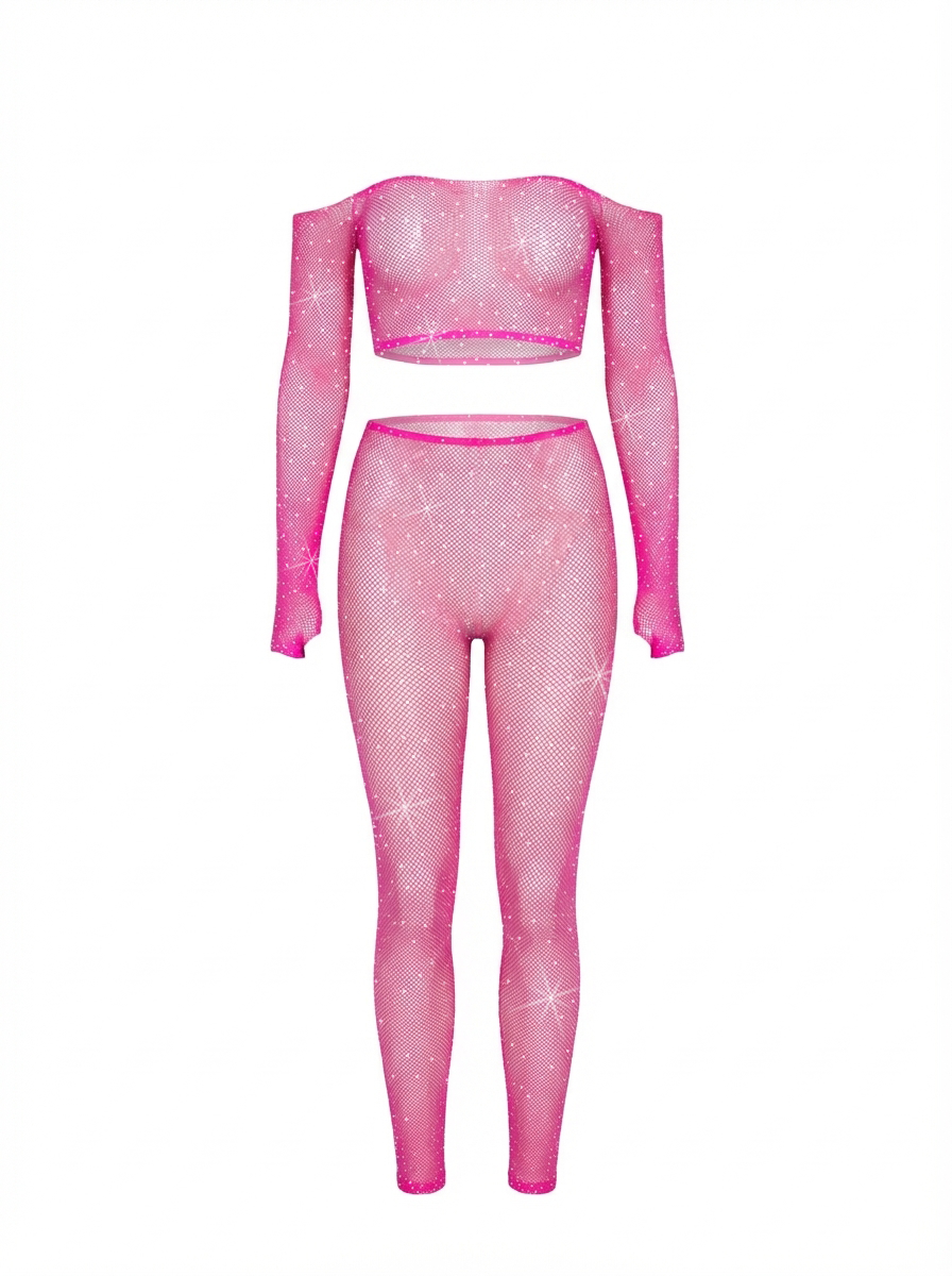 Captivating Crush Crop Top and Leggings Set
