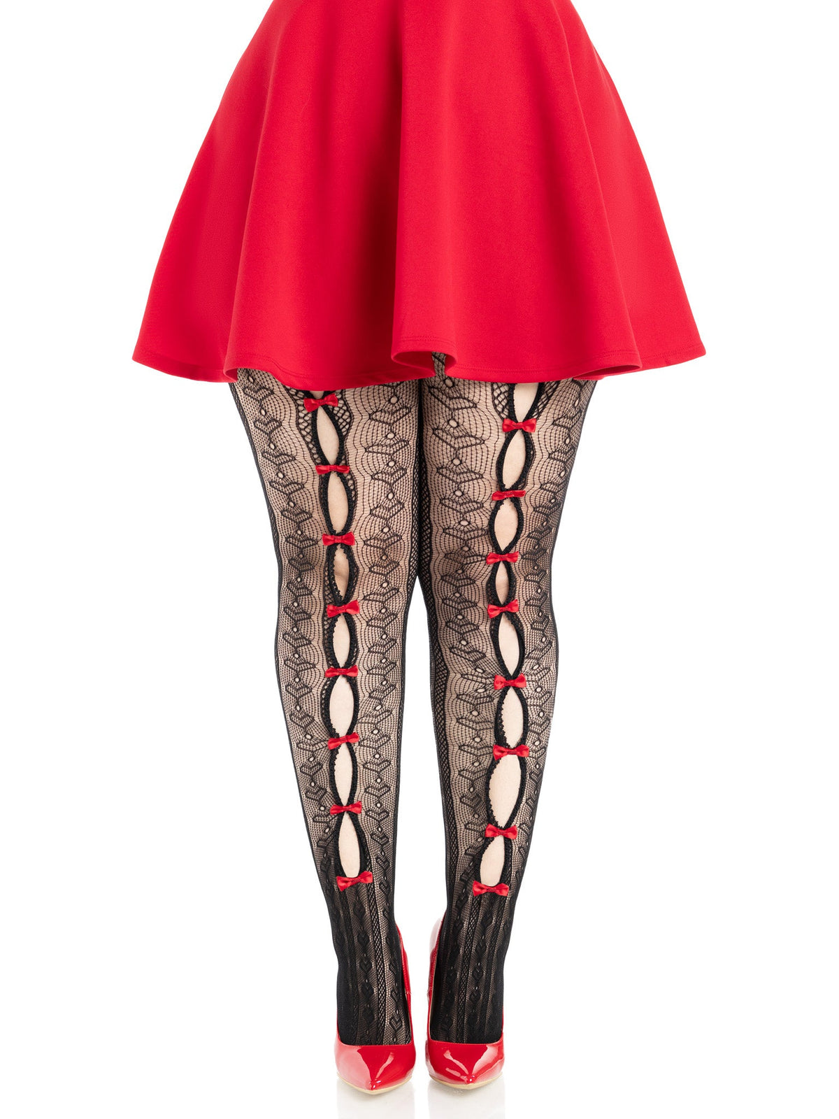 Sweetheart Striped Tights