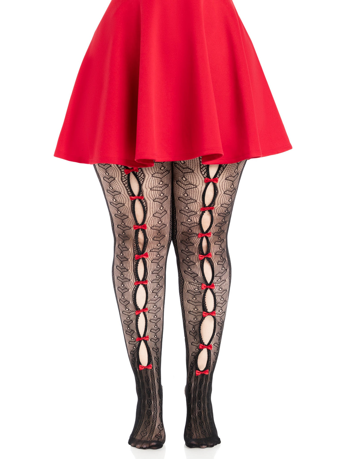 Sweetheart Striped Tights