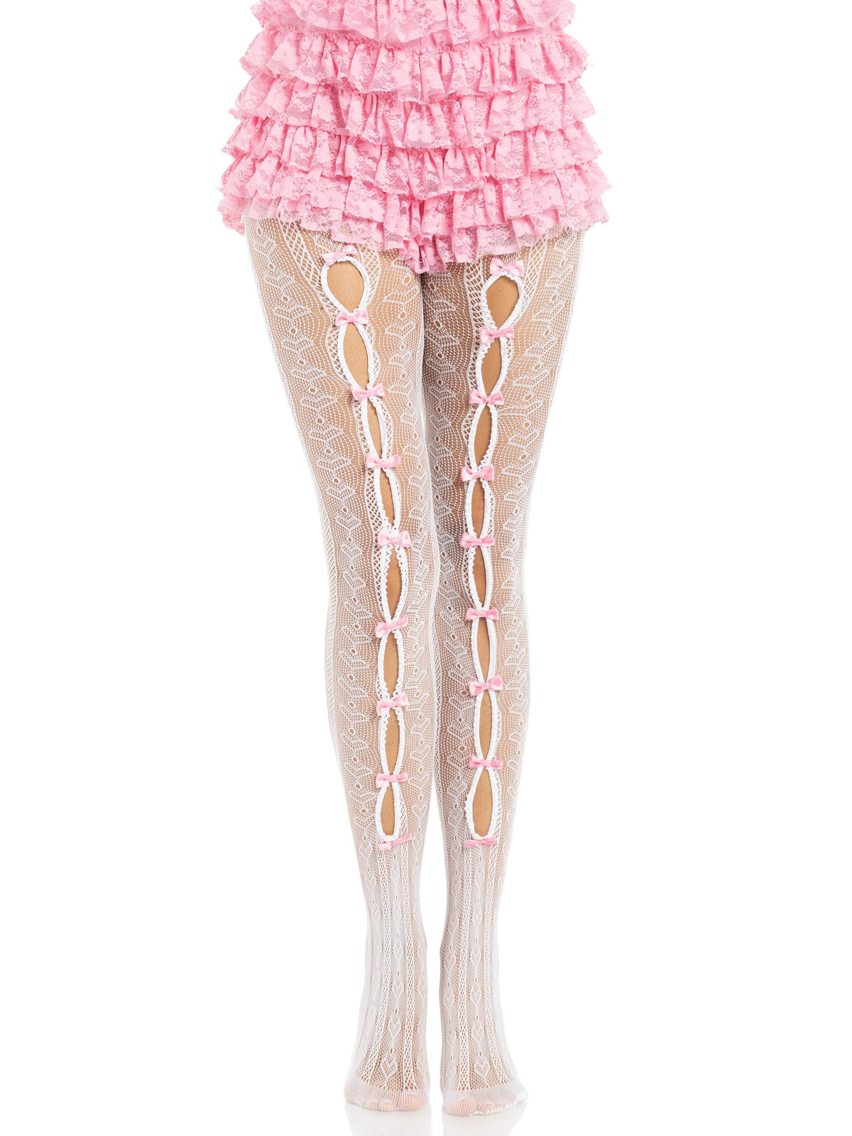 Sweetheart Striped Tights