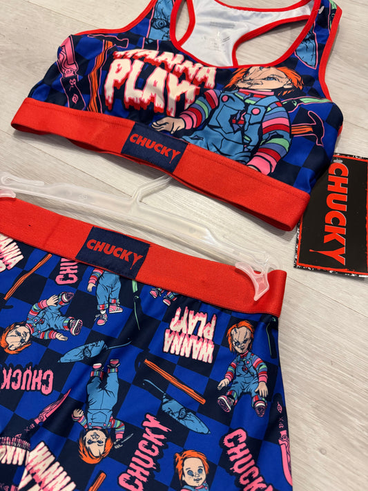 2 Piece Cartoon Graphic Activewear Set