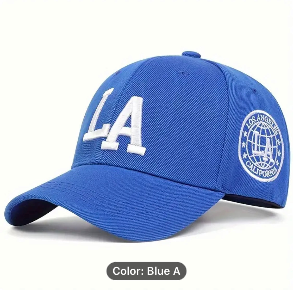 LA EMBROUDERED BAESBALL TRUCKER HAT