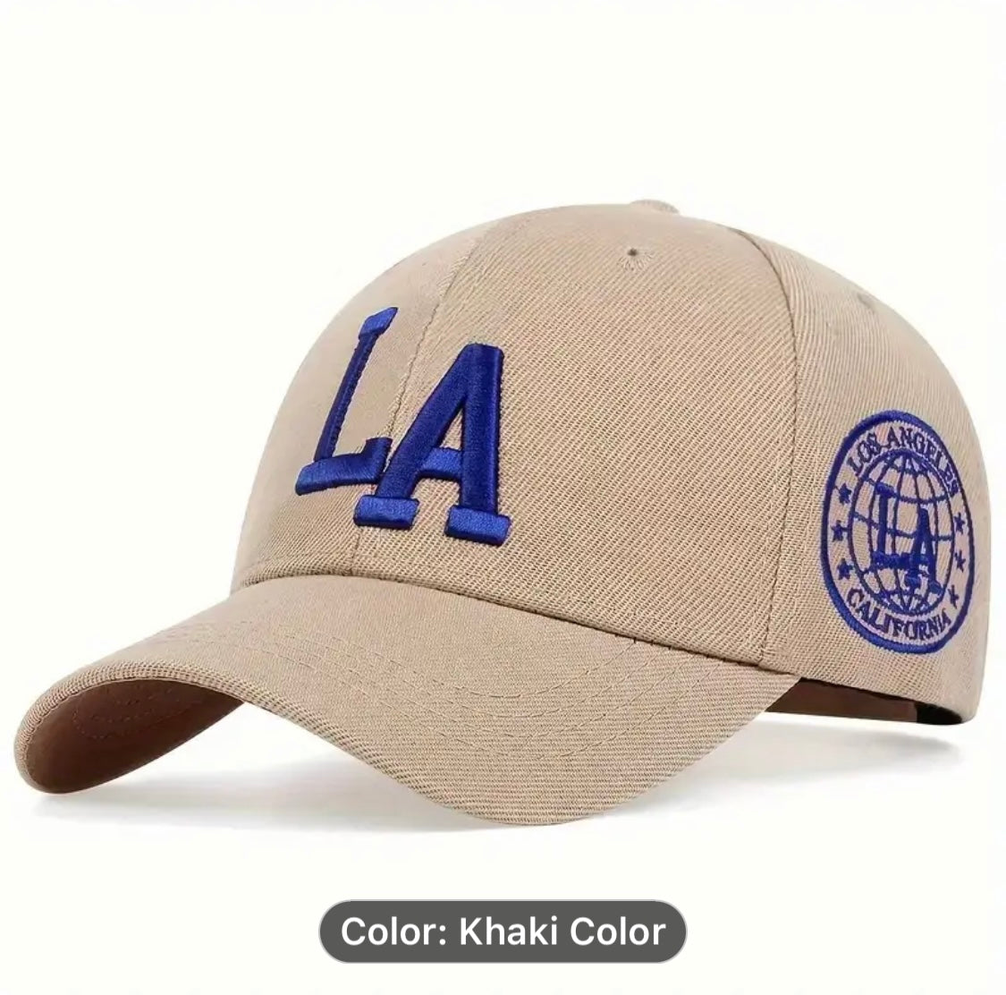 LA EMBROUDERED BAESBALL TRUCKER HAT