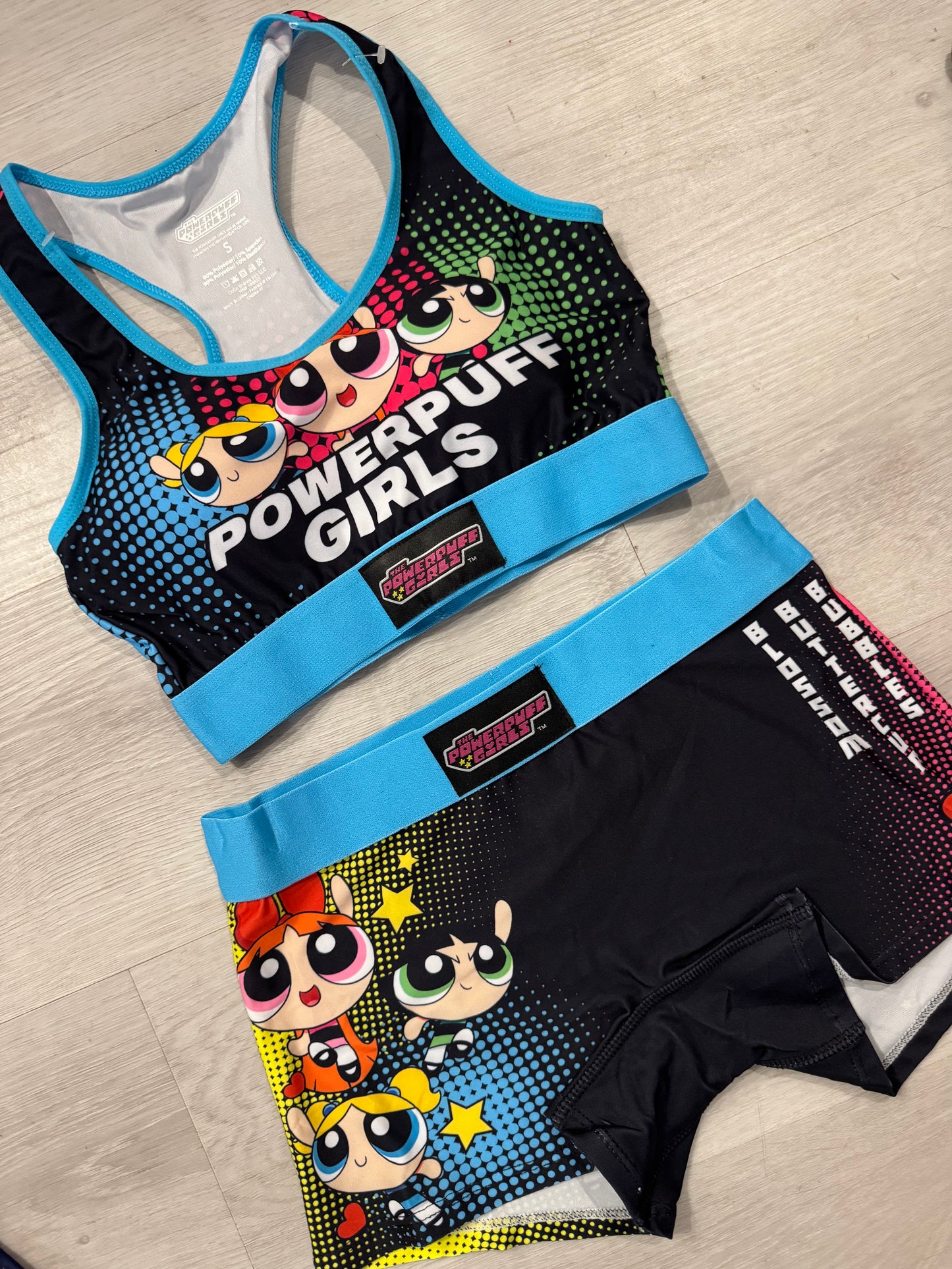 2 Piece Cartoon Graphic Activewear Set