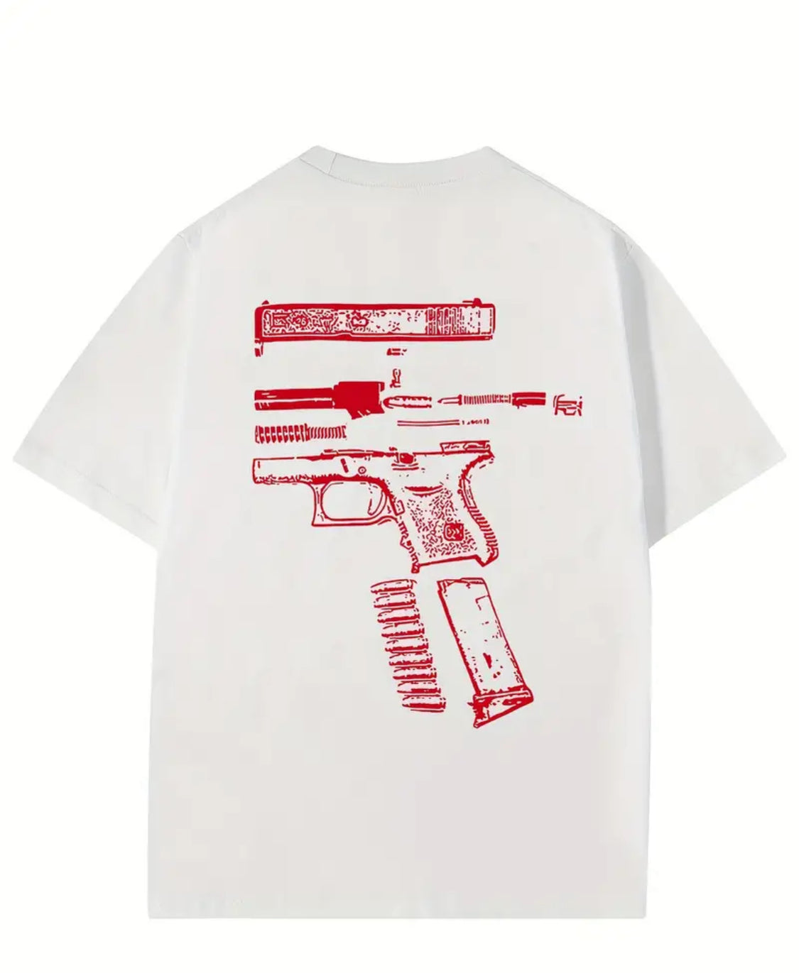 IN GLOCK WE TRUST TSHIRT MENS CASUAL GRAPHIC TEE