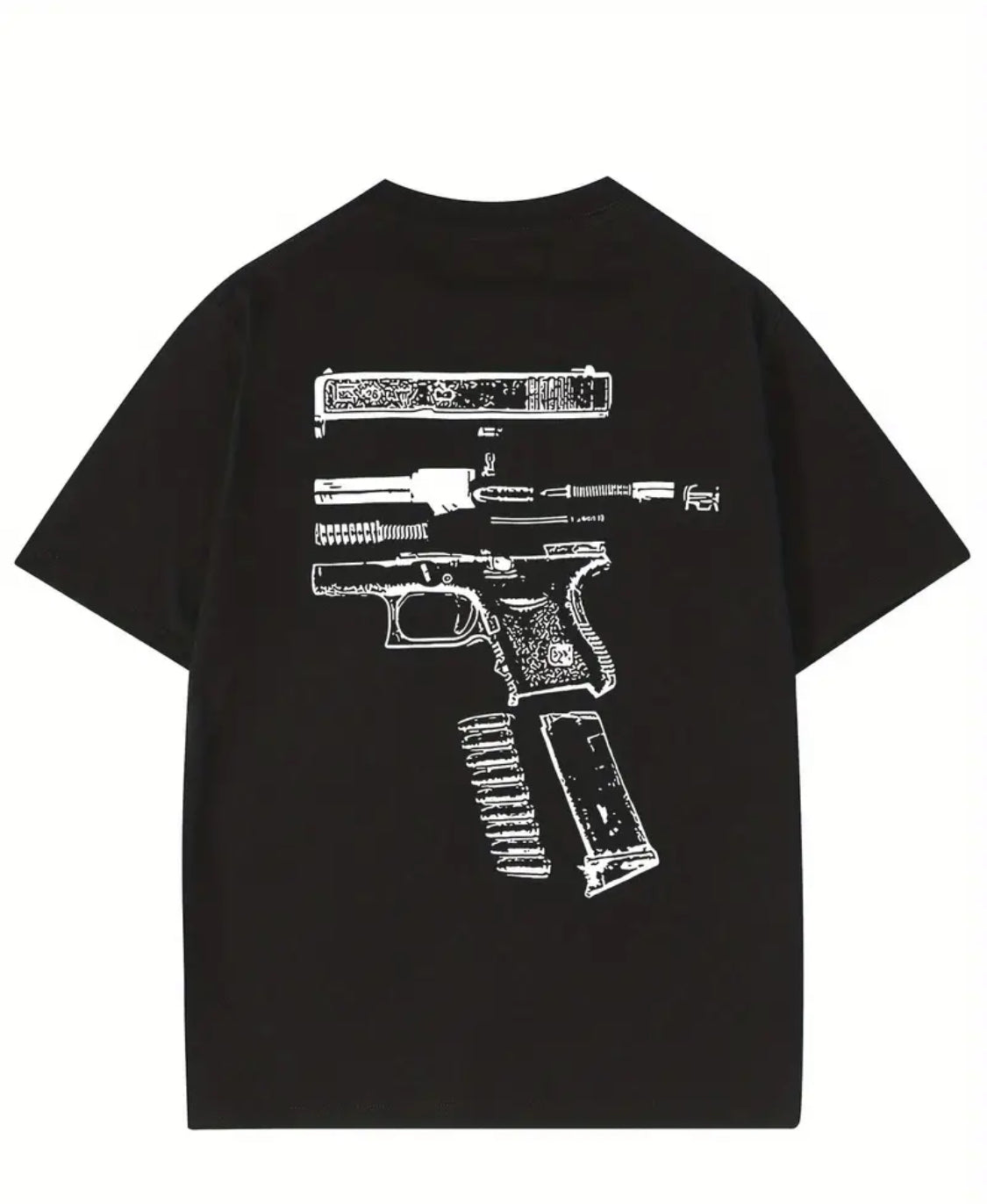 IN GLOCK WE TRUST TSHIRT MENS CASUAL GRAPHIC TEE