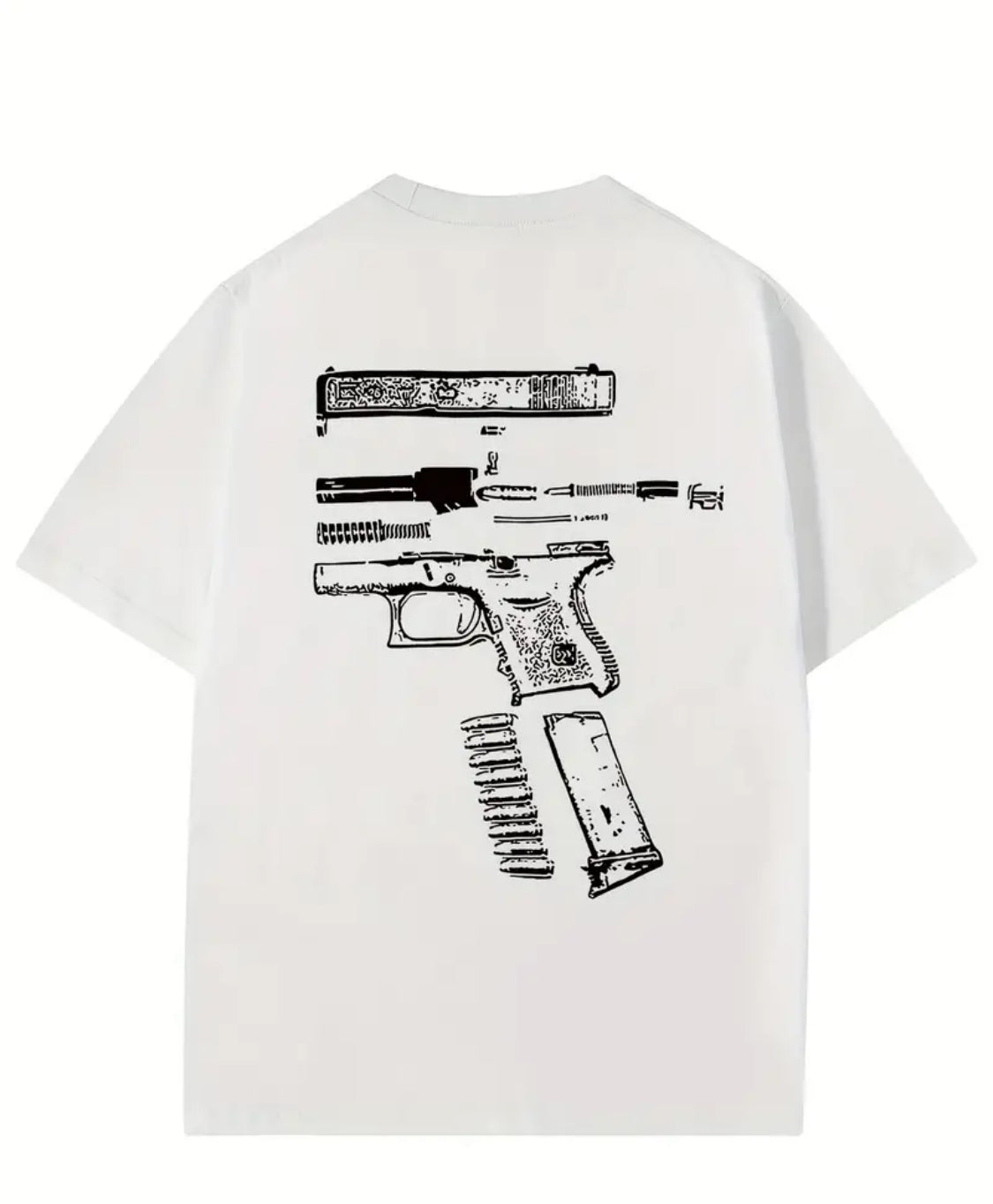 IN GLOCK WE TRUST TSHIRT MENS CASUAL GRAPHIC TEE