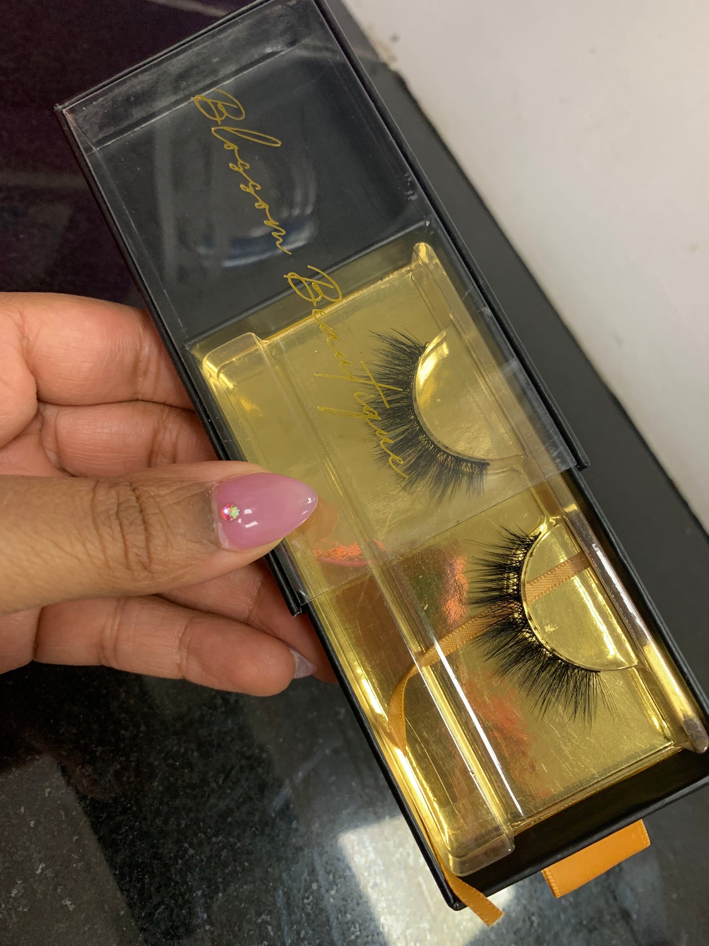 False Eyelashes 100% Mink 3D Natural Wispy Look 14mm Ultra Lightweight