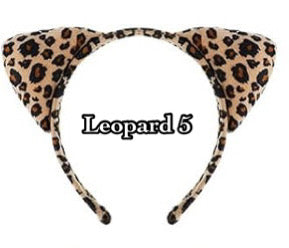 Plush Animal Ear Headband Costume Accessories