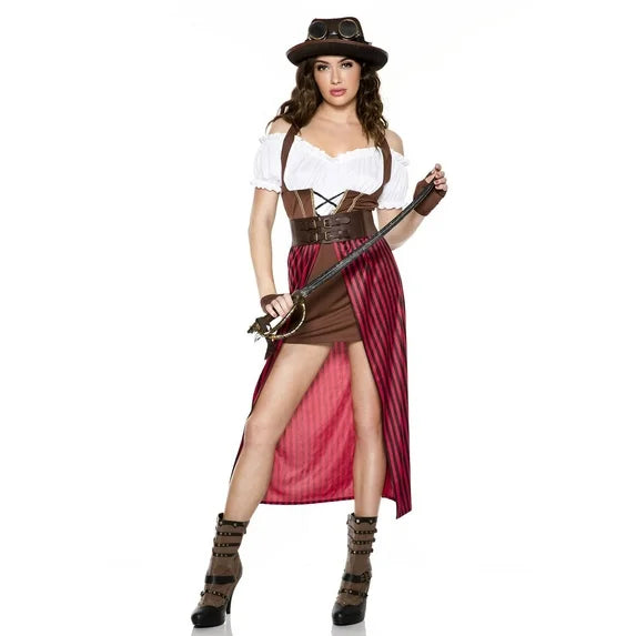 Music Legs Women's Steampunk Pirate 71093 SM