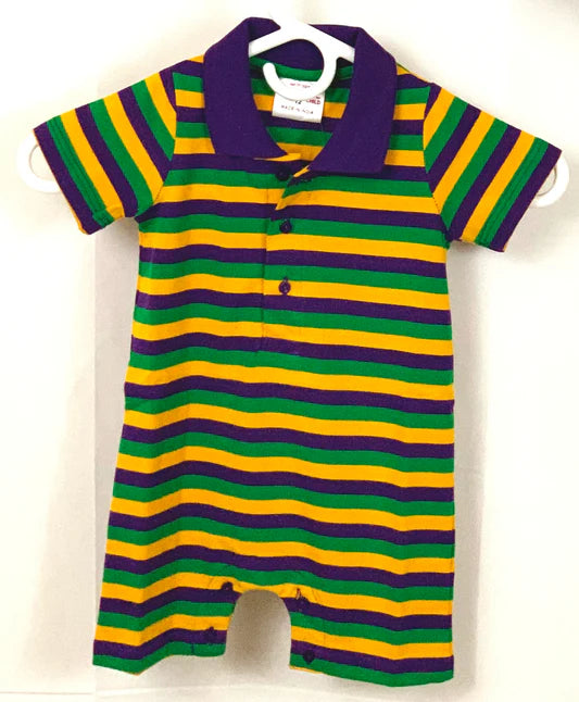 Infant Striped Romper Onesie