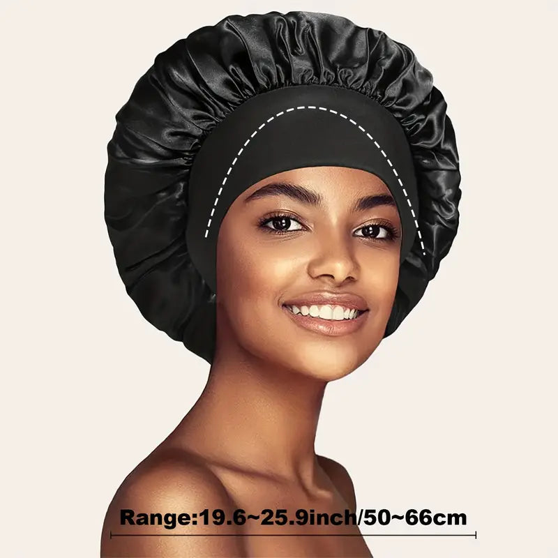 SATIN HAIR BONNET SLEEPING CAP