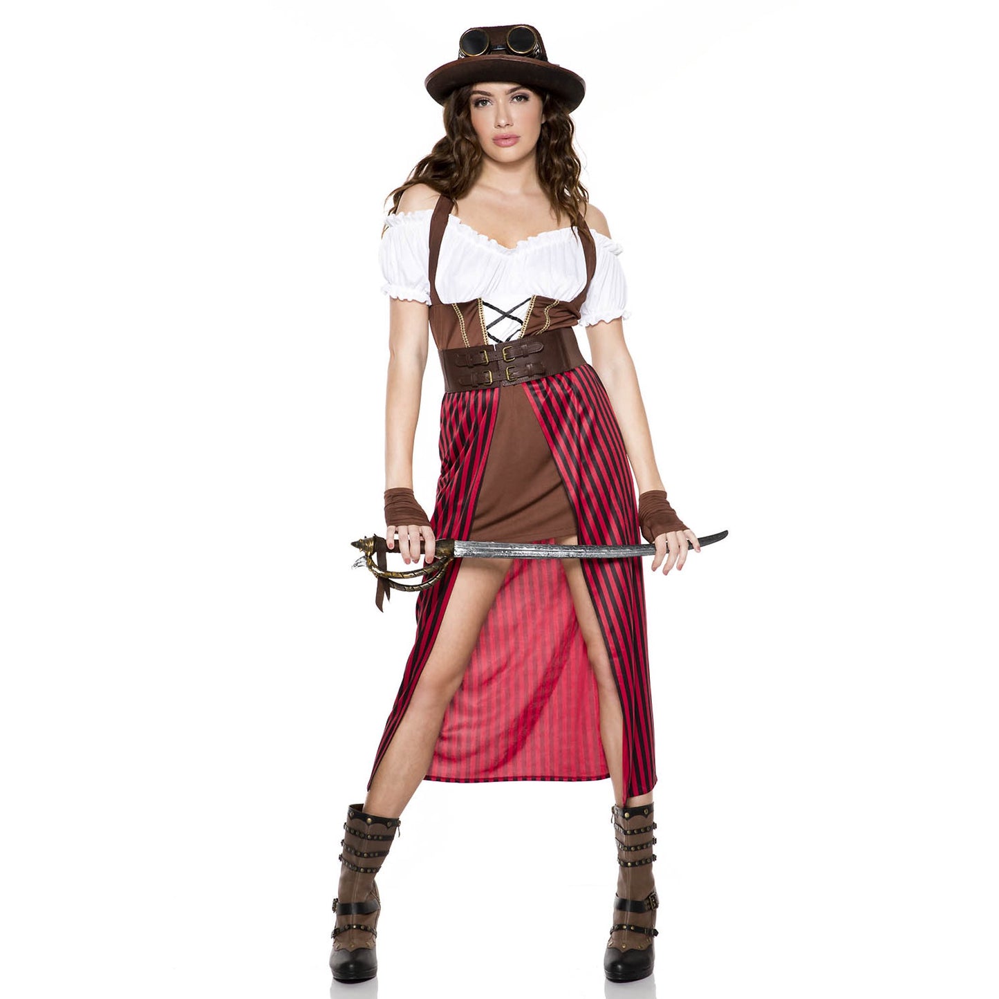 Music Legs Women's Steampunk Pirate 71093 SM
