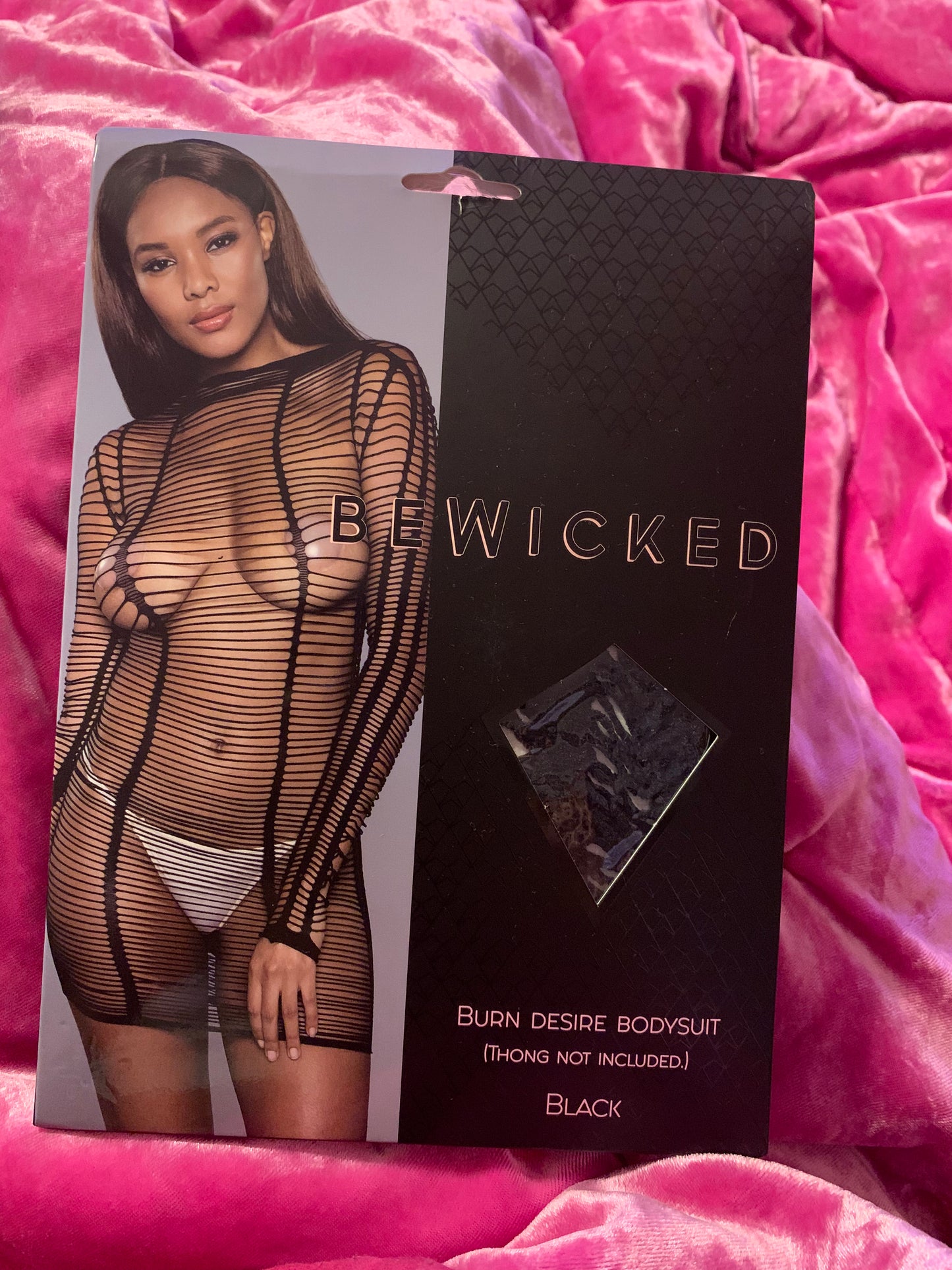 Bewicked Burn Desire Bodysuit Dress