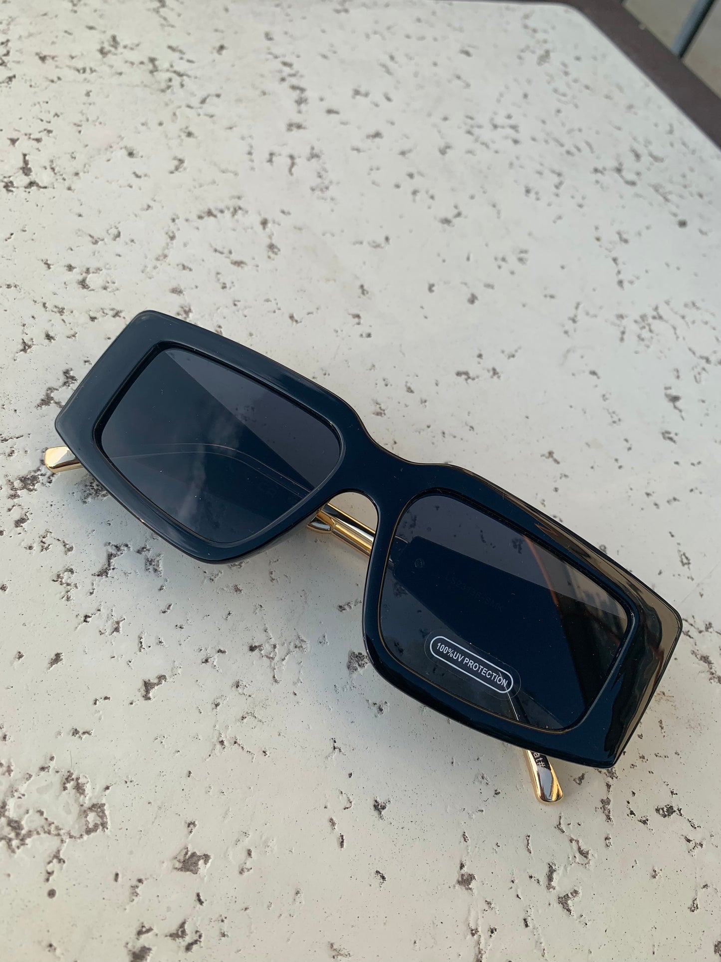 Black Shade Gold Rebecca Sunglasses