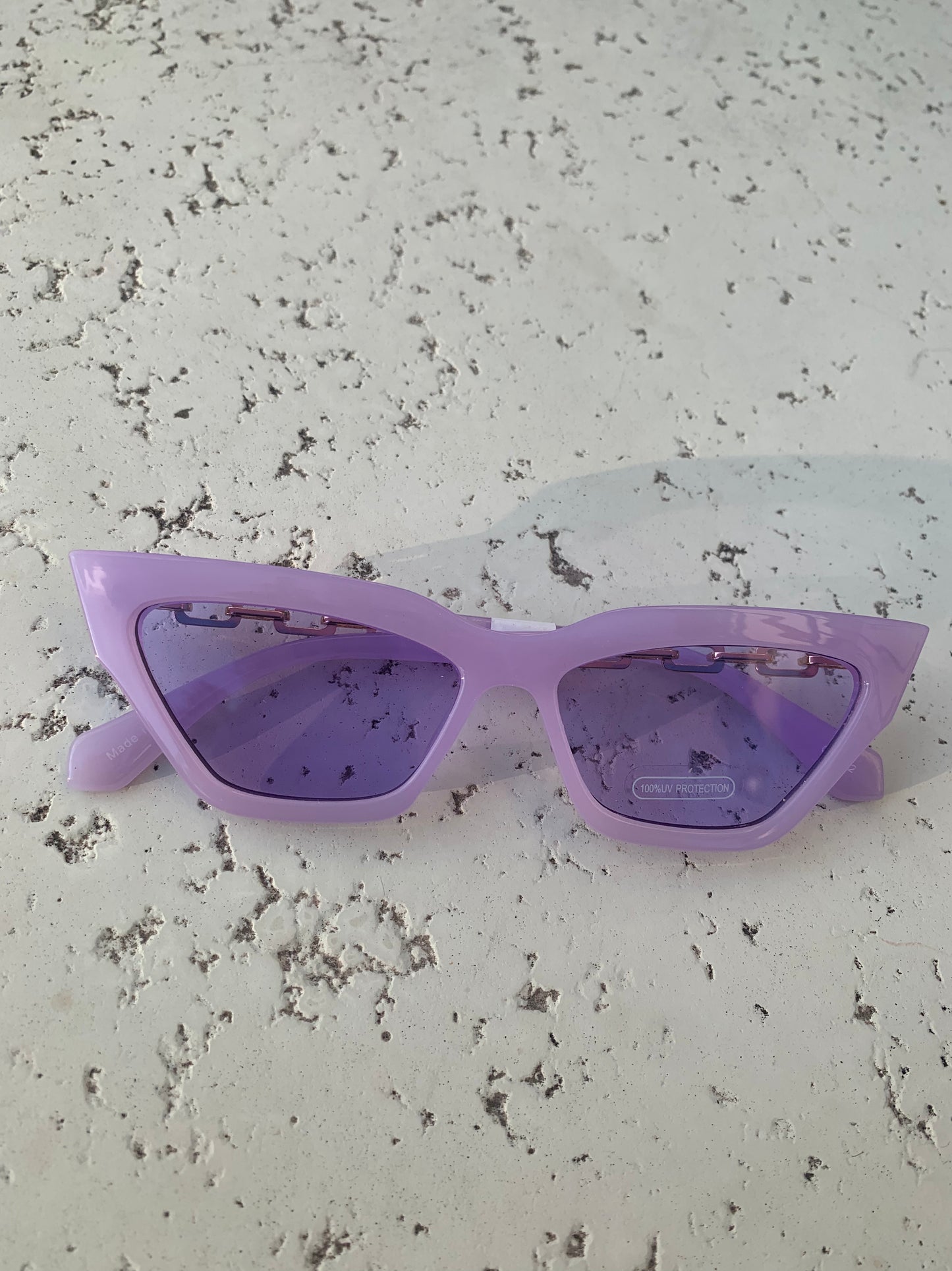 Purple Cat Eye Sunglasses