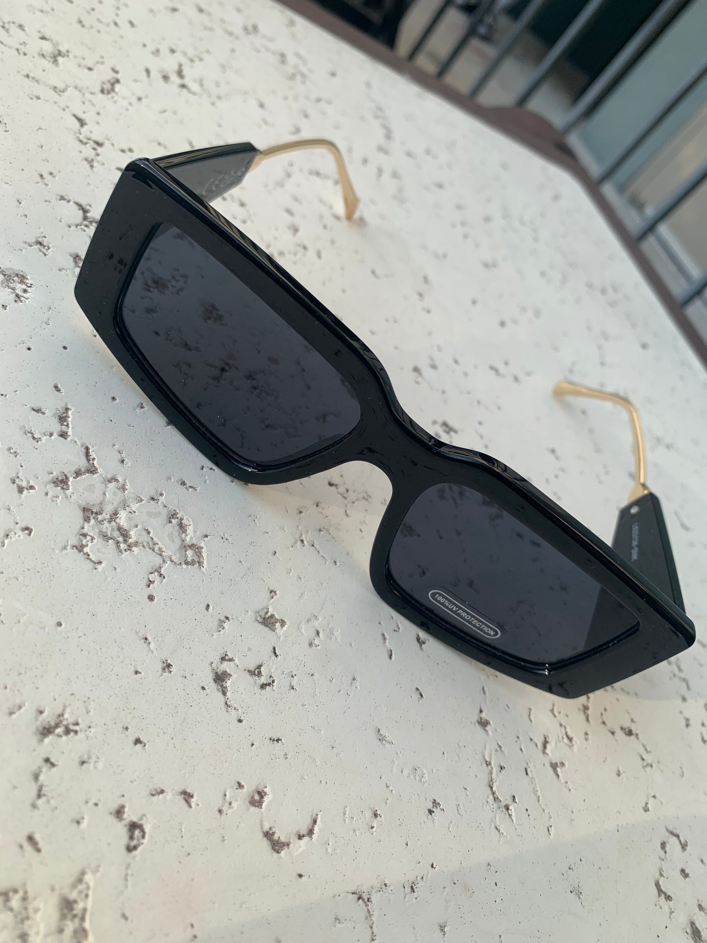 Black Shade Gold Rebecca Sunglasses