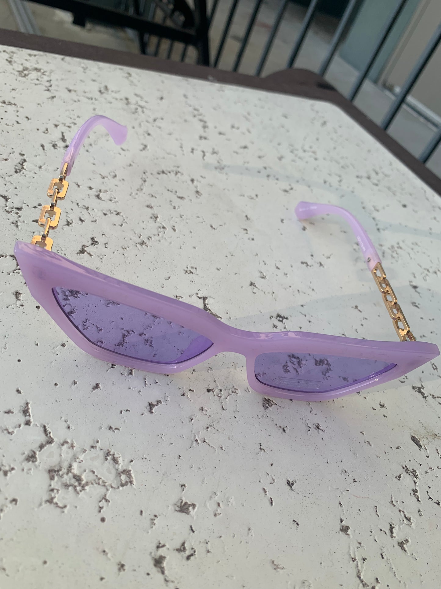 Purple Cat Eye Sunglasses