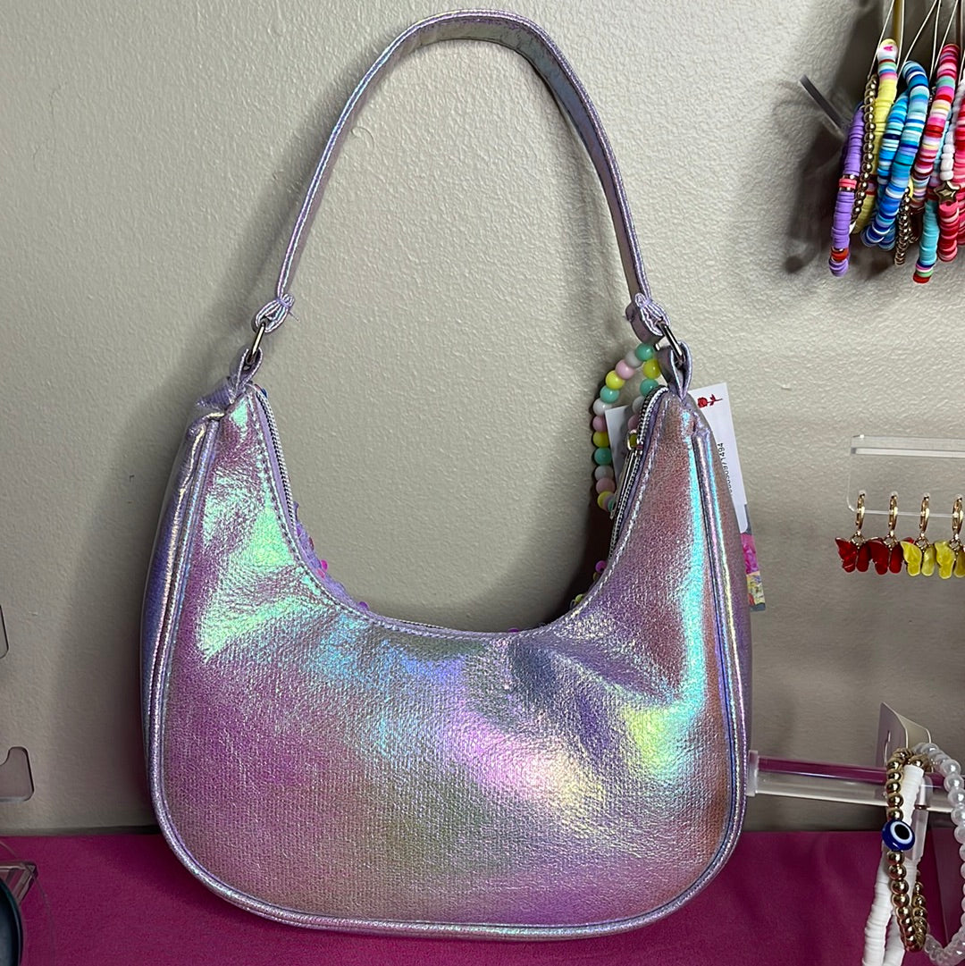 Holographic Sequin Purse