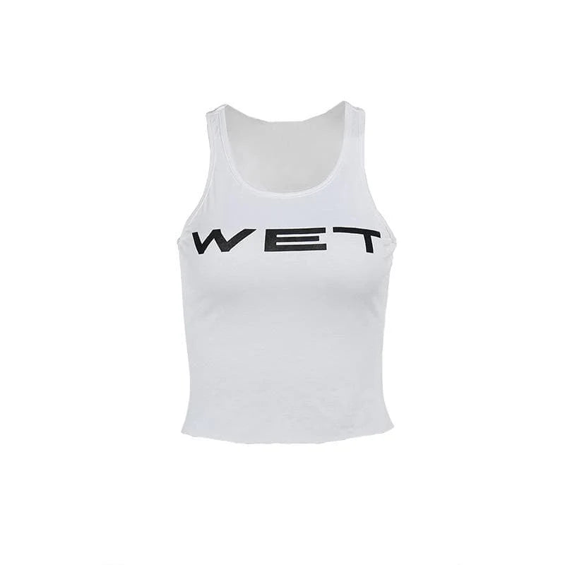 SLEEVELESS VIRAL YEZZY WET TANK TOP