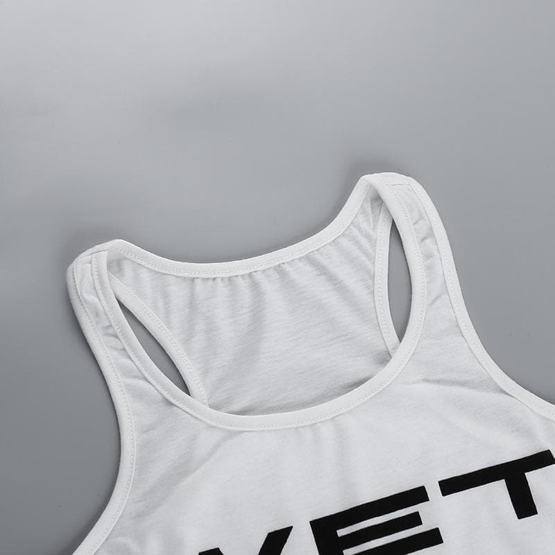 SLEEVELESS VIRAL YEZZY WET TANK TOP