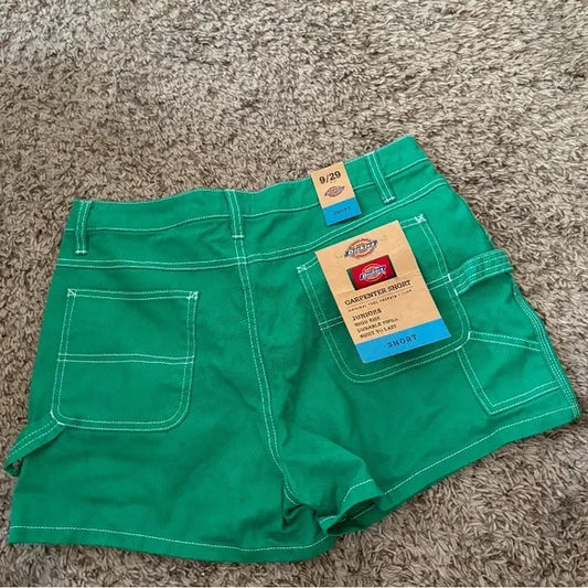 WOMENS DICKIES DENIM CARGO SHORTS