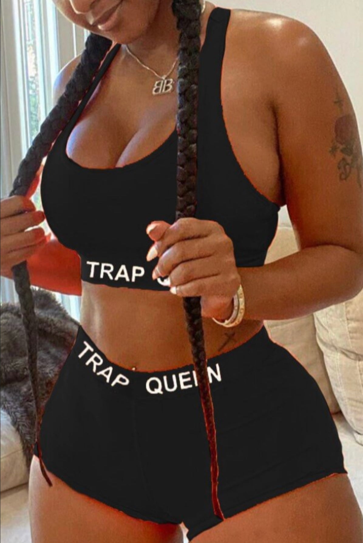 TRAP QUEEN Set Black