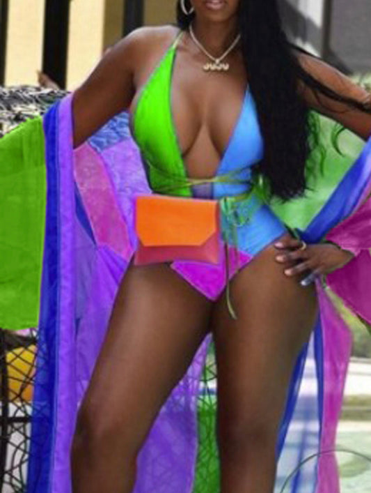 Reading Rainbow Swimsuit Set