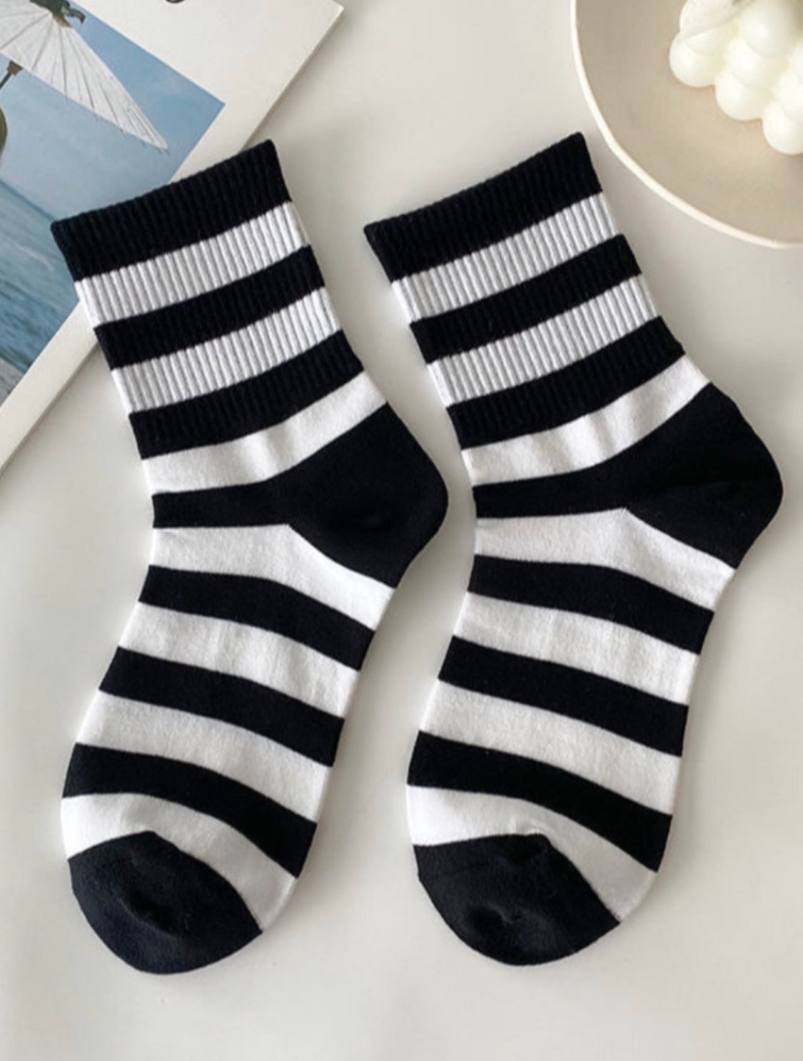 Zebras Print Socks