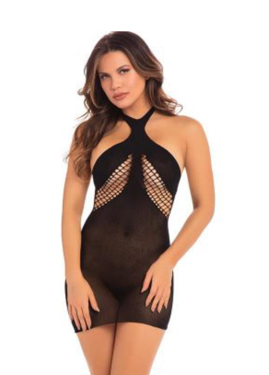 Charisma Fishnet Dress