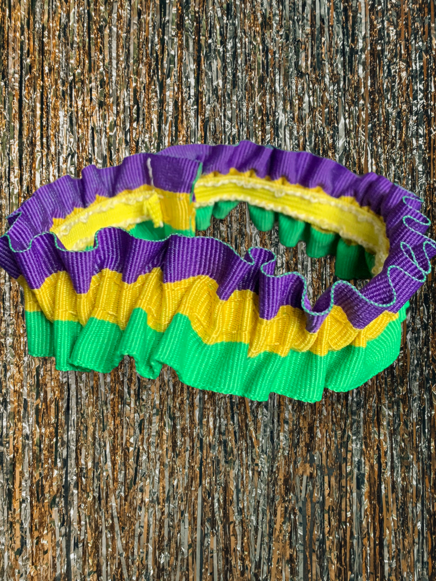 Mardi Gras Garter 2