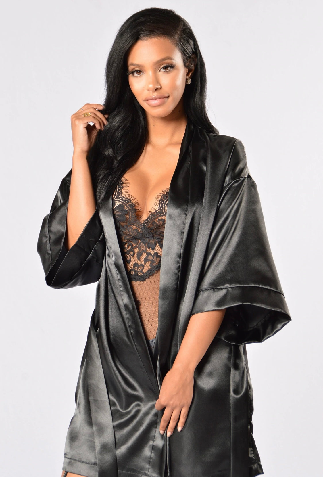 Black Rose Robe