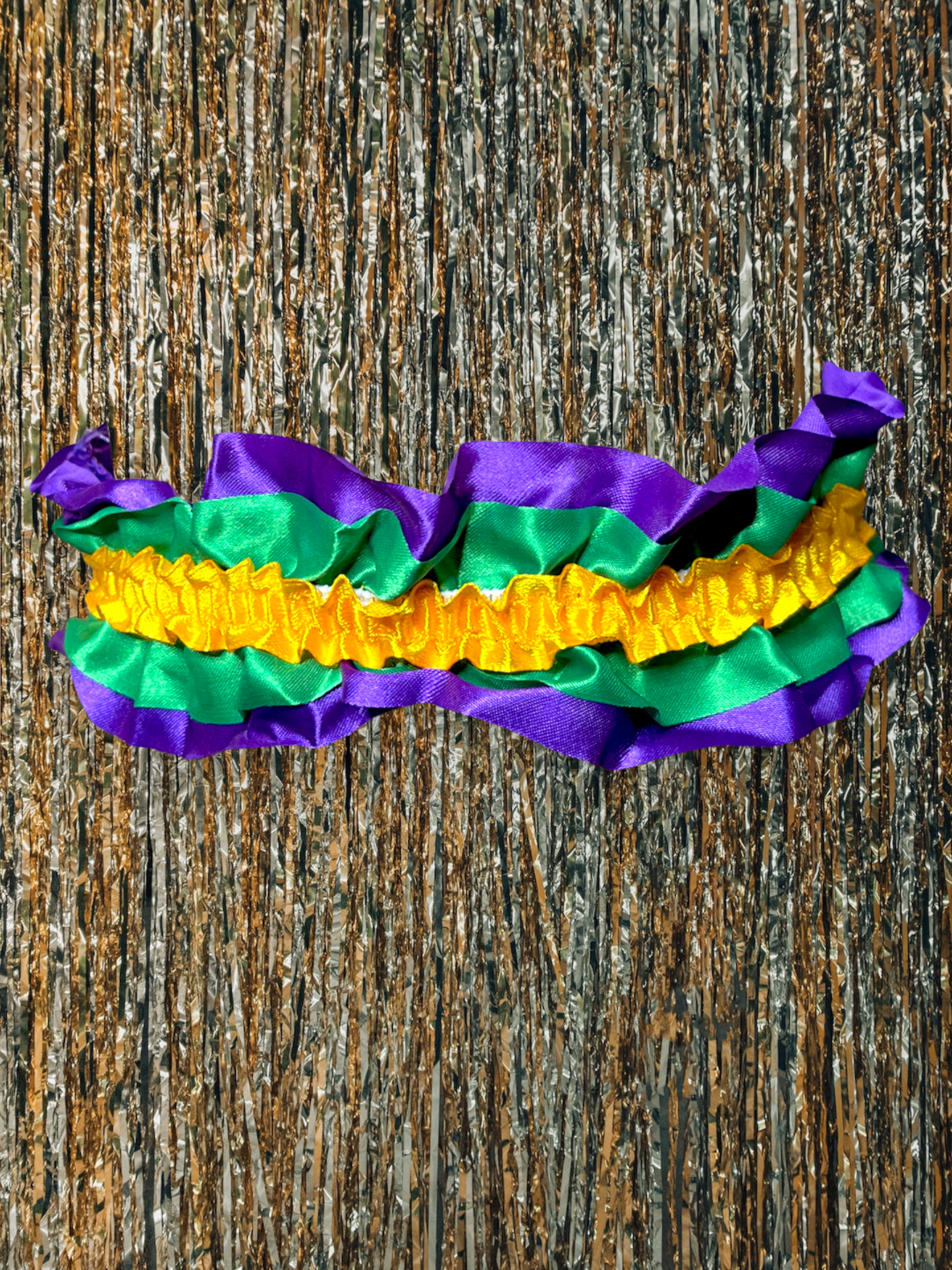 Mardi Gras Garter 1