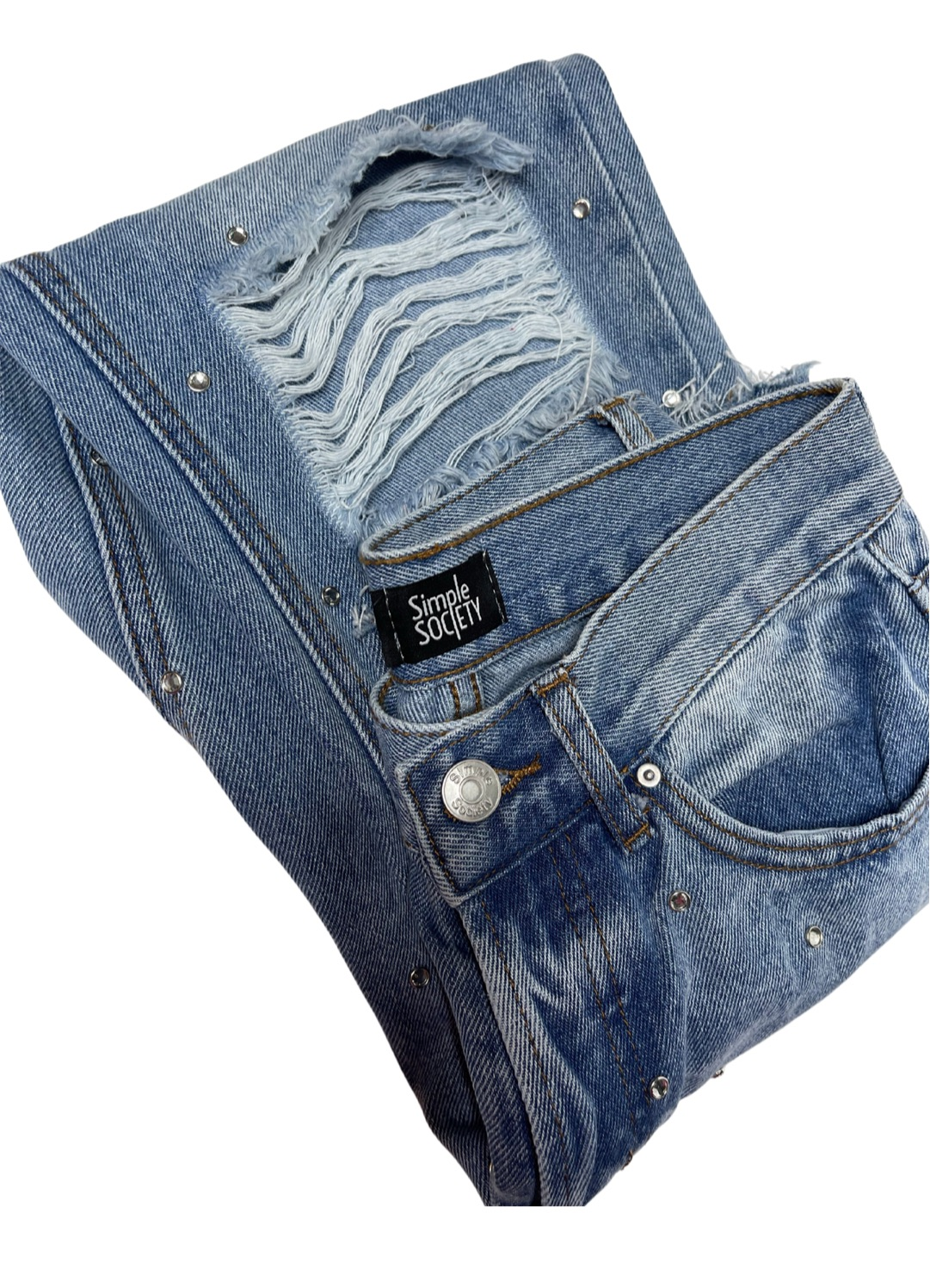 Distressed Jane Jeans