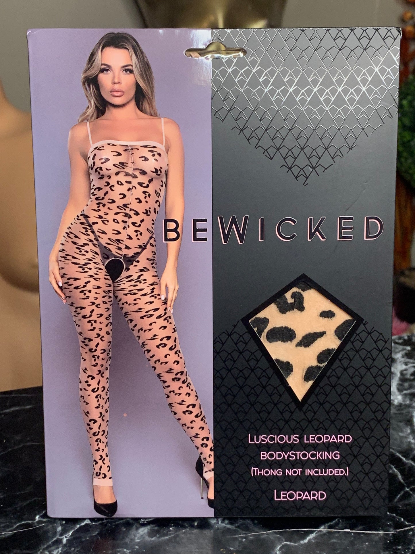 Bewicked Luscious Leopard Bodystocking