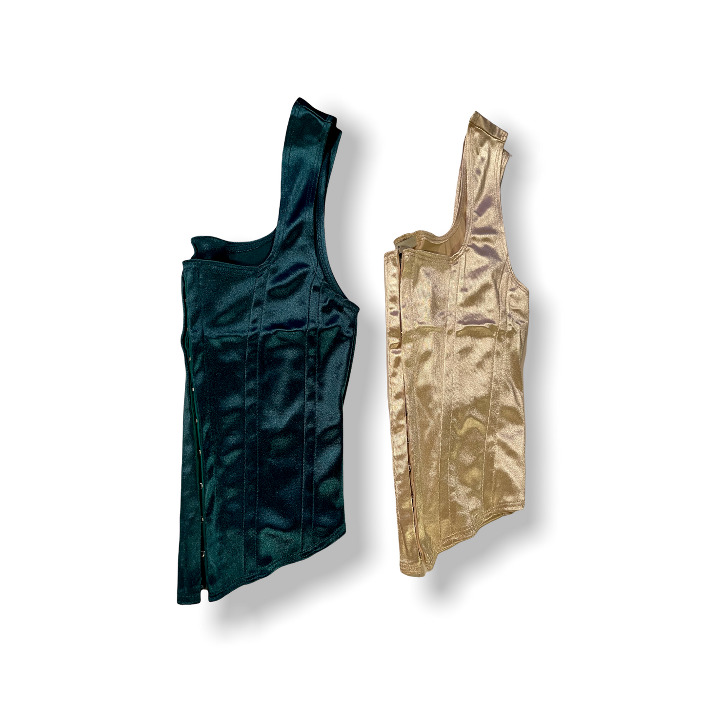 Vintage Green Corset Top
