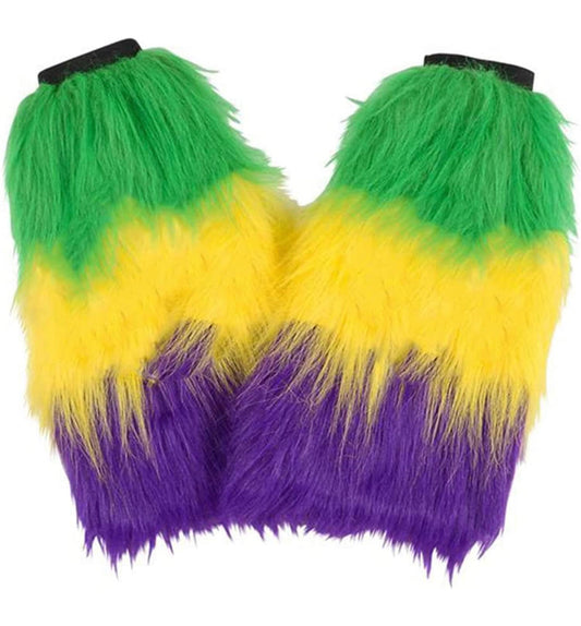 Mardi Gras Leg Warmers for Women and Men