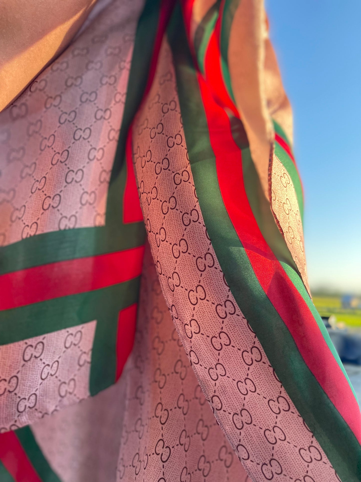 PU Gucci Fashion Scarf