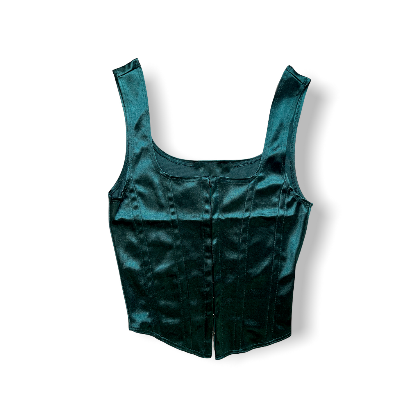 Vintage Green Corset Top