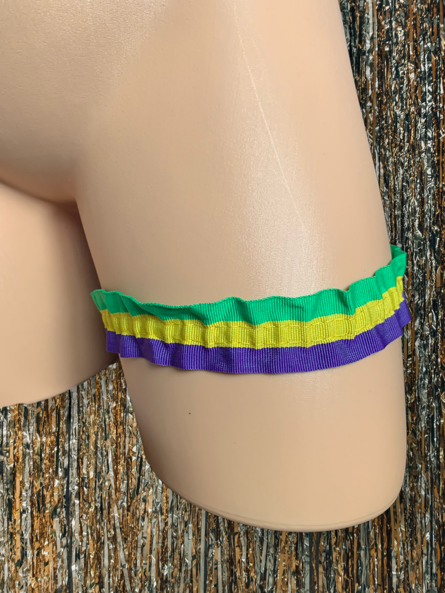 Mardi Gras Garter 2