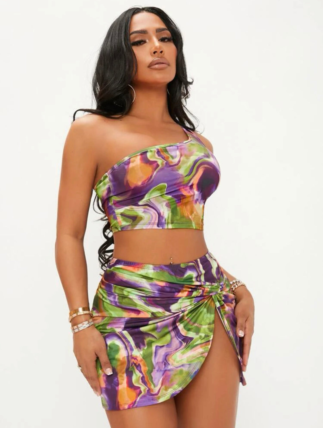 Purple Tropicana Set